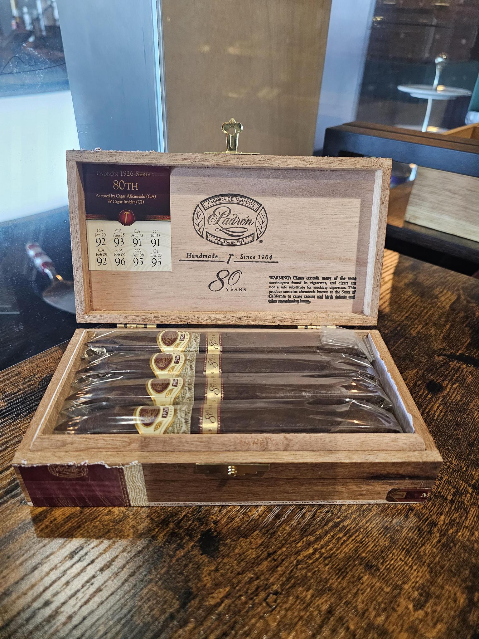 -Padron 1926 Series 80th Maduro (Single Stick)